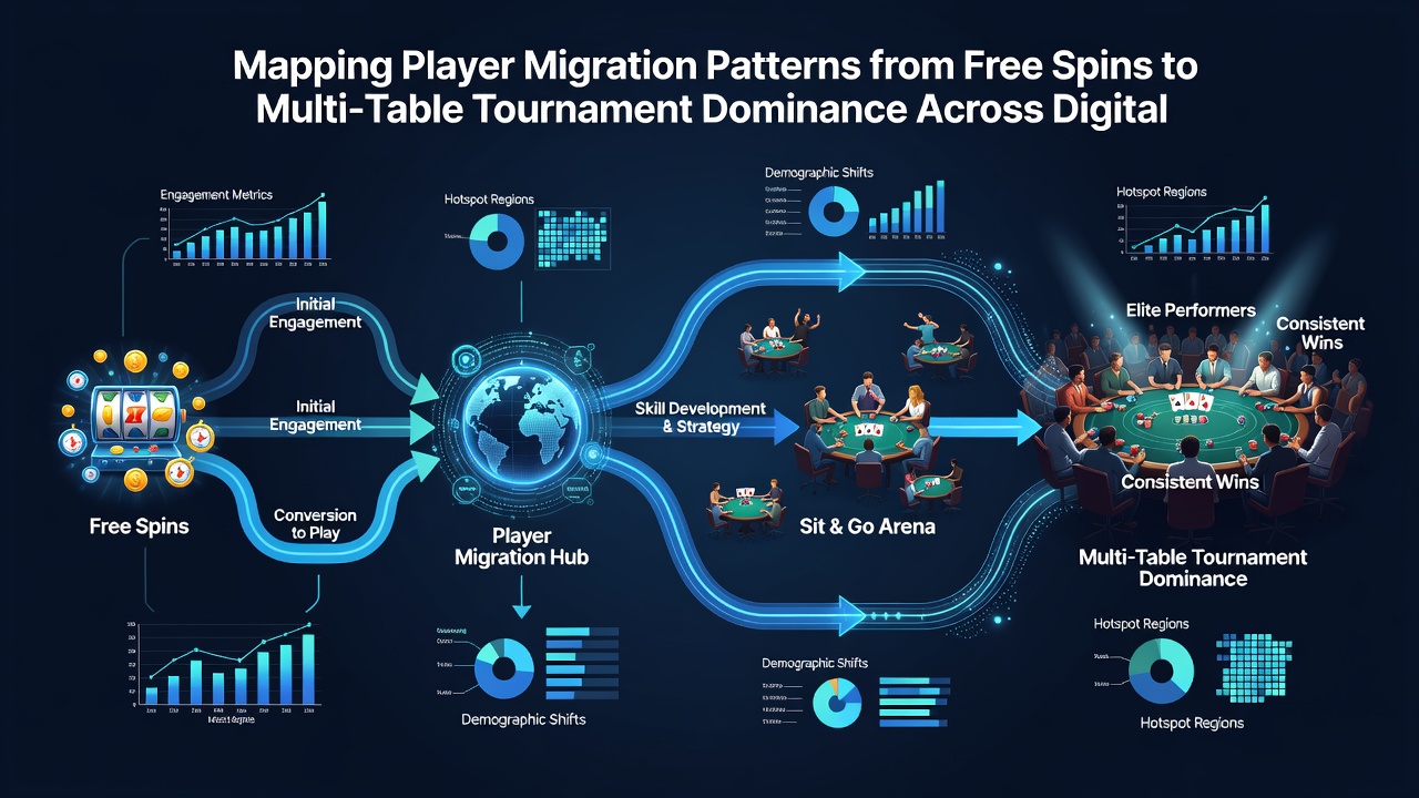 Chart displaying migration statistics and platform features supporting player transitions in online gaming