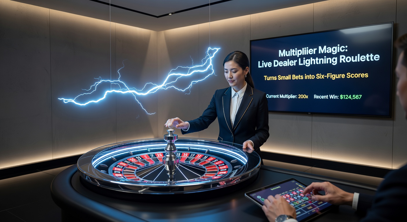 Close-up of a Lightning Roulette multiplier activation, showing 500x payout on a winning number